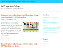 Tablet Screenshot of hcginjections-online.com